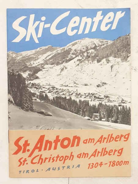 Ski-Center. St.Anton am Arlberg. St.Christoph am Arlberg. Tirol - Austria …