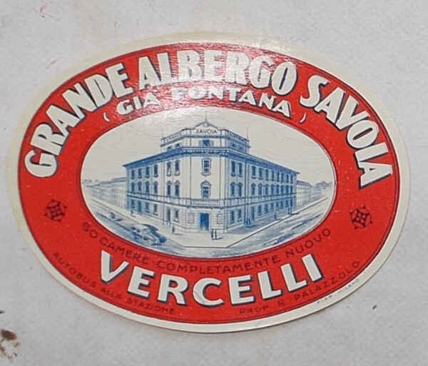 Grande albergo Savoia (già Fontana). Vercelli.