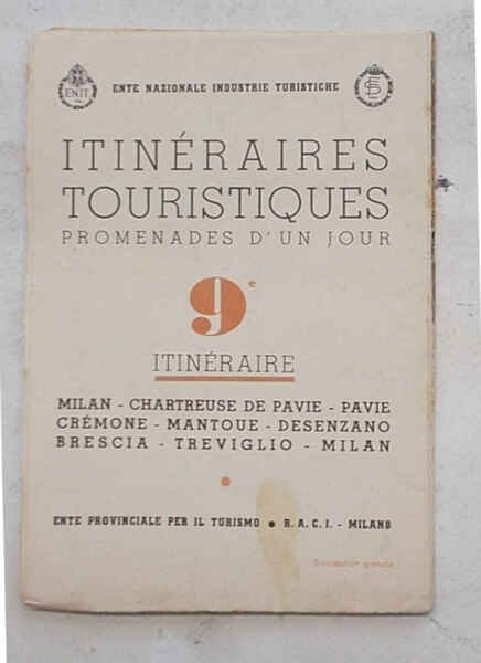 Itinéraires touristiques. Promenades d'un jour. 9.