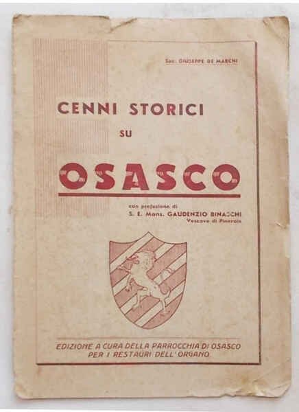 Cenni storici su Osasco.