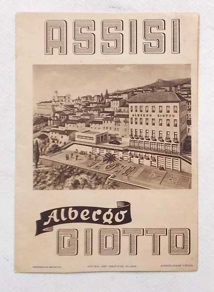 Assisi. Albergo Giotto.