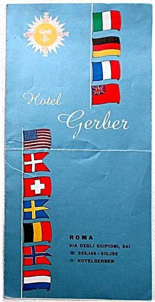 Hotel Gerber. Roma.
