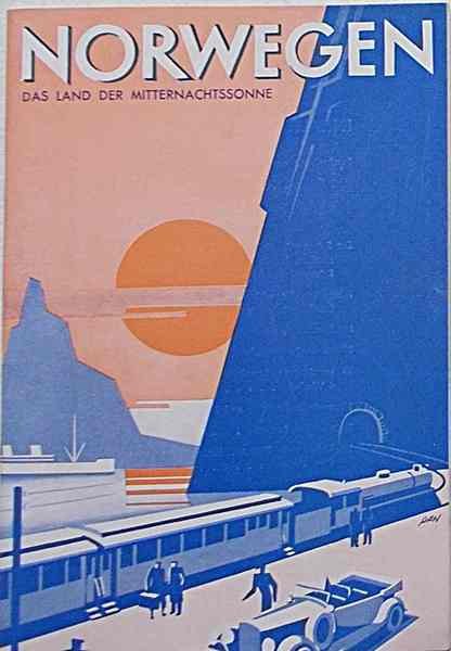 Norwegen das land der Mitternachtssonne.