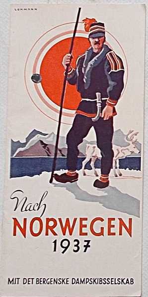 Nach Norwegen 1937.