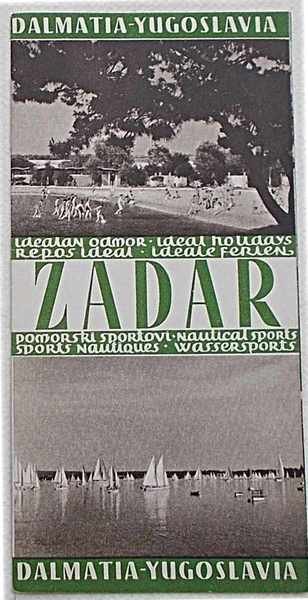 Zadar. Dalmatia - Yugoslavia.