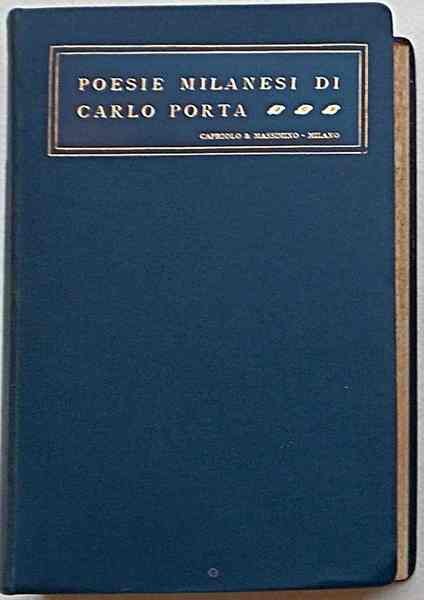 Poesie milanesi.