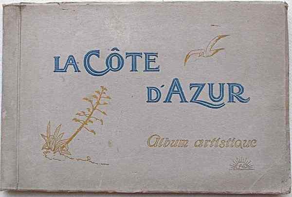 La Cote d'Azur. Album artistique.