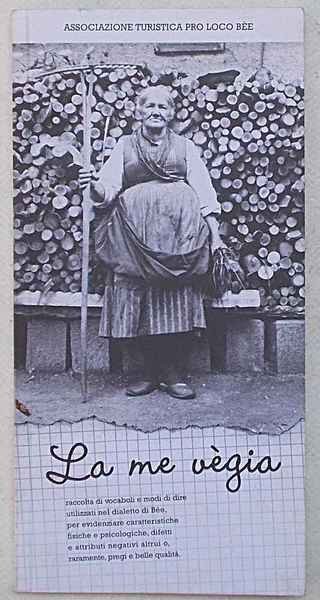 La me vègia. Raccolta di vocaboli e modi di dire …