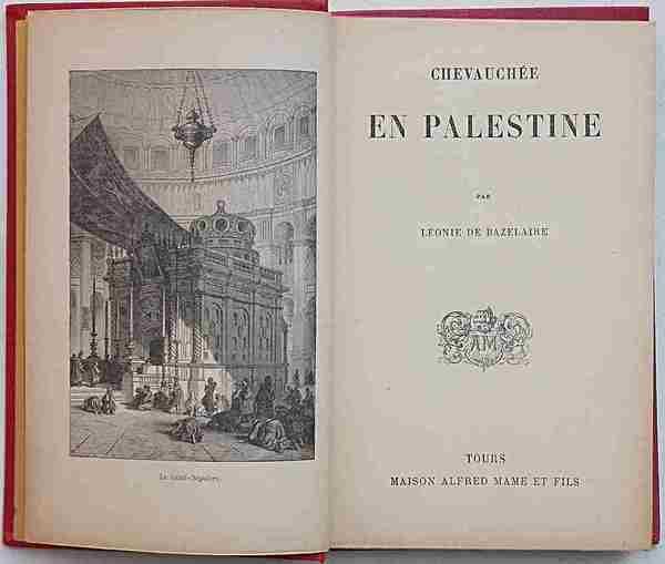 Chevauchée en Palestine.