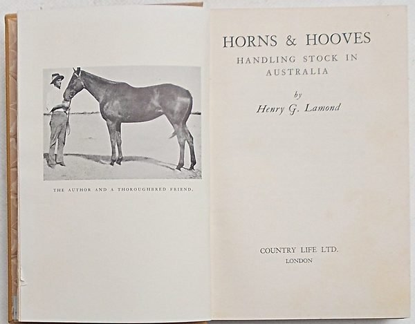 Horns & Hooves. Handling stock in Australia.