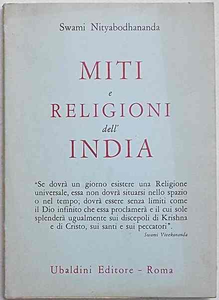 Miti e religioni dell'India.