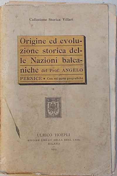 Origine ed evoluzione storica delle nazioni balcan