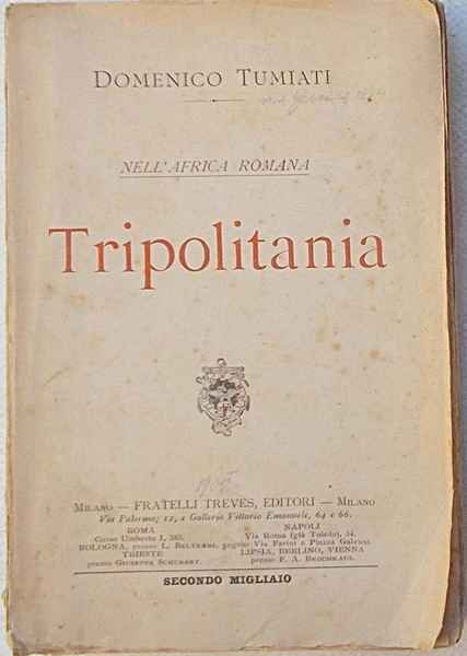 Nell'Africa romana. Tripolitania.