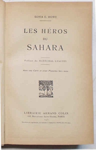 Les Héros du Sahara.