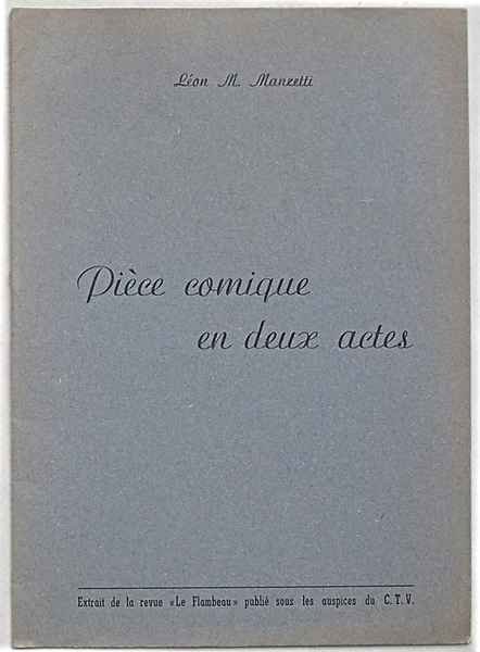 Chez le Docteur. Pièce comique en deux actes.