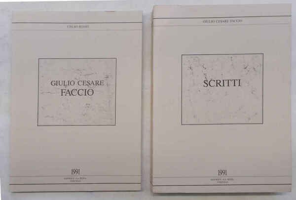 Giulio Cesare Faccio. ---- Scritti.