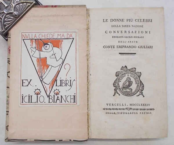 Le donne più celebri della Santa Nazione. Conversazioni storico-sacro-morali.