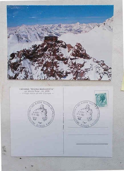 Capanna "Regina Margherita" sul Monte Rosa - mt. 4559 - …