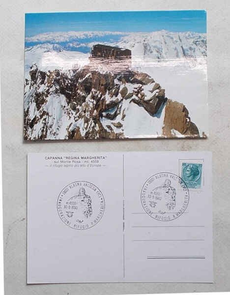 Capanna "Regina Margherita" sul Monte Rosa - mt. 4559 - …