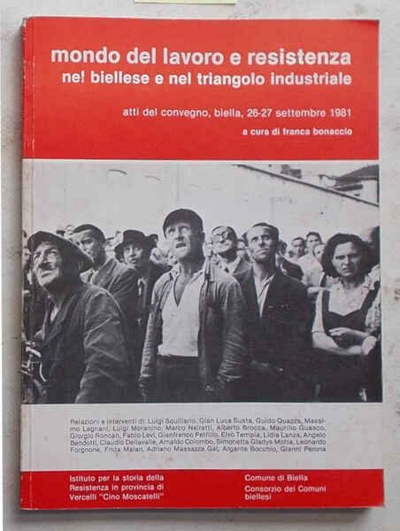 Mondo del lavoro e Resistenza nel Biellese e nel triangolo …
