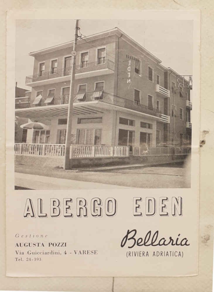 Albergo Eden. Bellaria (Riviera Adriatica).
