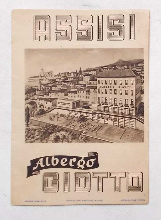 Assisi. Albergo Giotto.