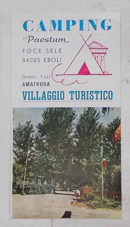 Camping "Paestum". Foce Sele - Eboli.
