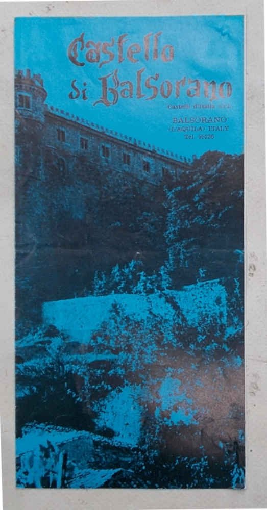 Castello di Balsorano. L'Aquila. Italy. (Hotel - Restaurant).