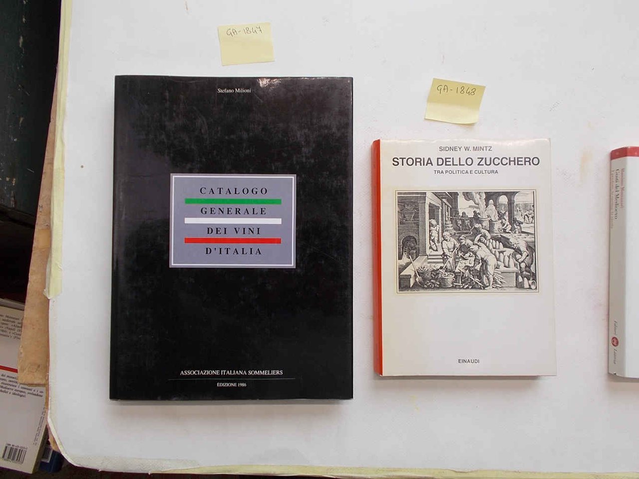 Catalogo generale dei vini d' Italia. Edizione 1986.