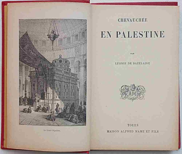 Chevauchée en Palestine.