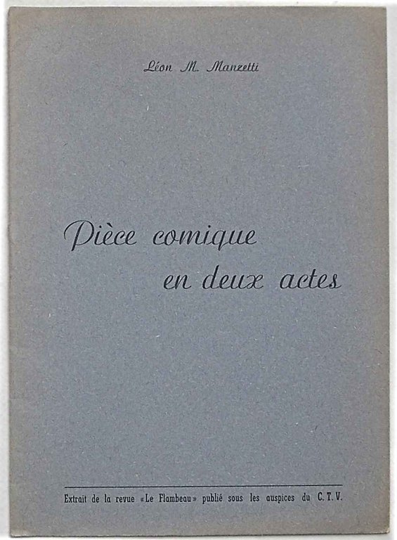 Chez le Docteur. Pièce comique en deux actes.