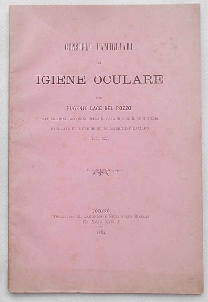 Consigli famigliari di igiene oculare.