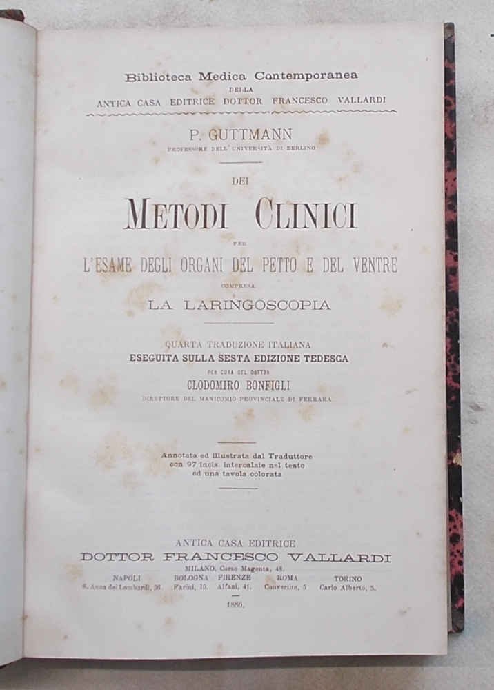 Dei metodi clinici per l'esame degli organi del petto e …