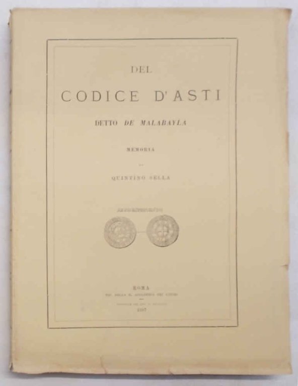 Del codice d'Asti detto de Malabayla.