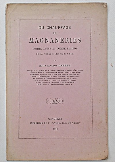 Du chauffage des magnaneries comme cause et comme remède de …