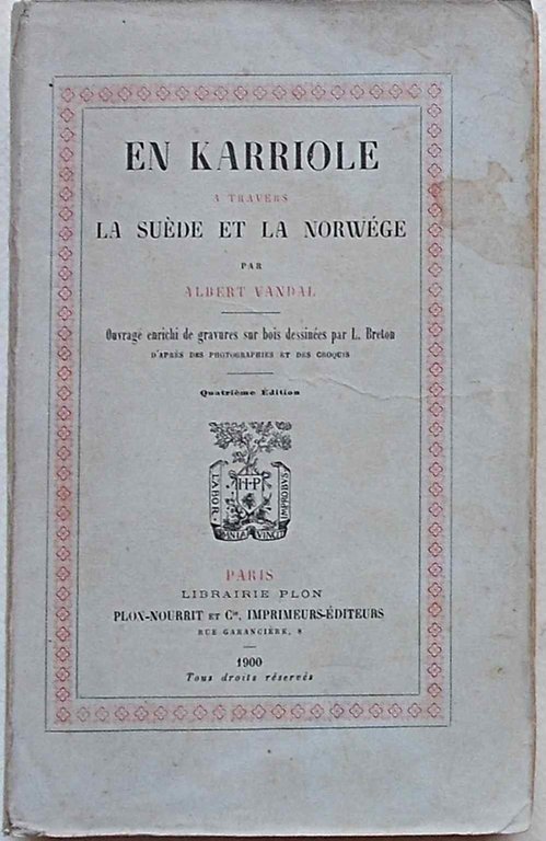 En Karriole a travers la Suède et la Norwége.