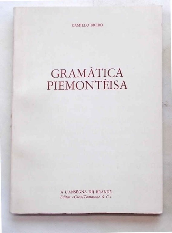 Gramàtica piemontèisa.