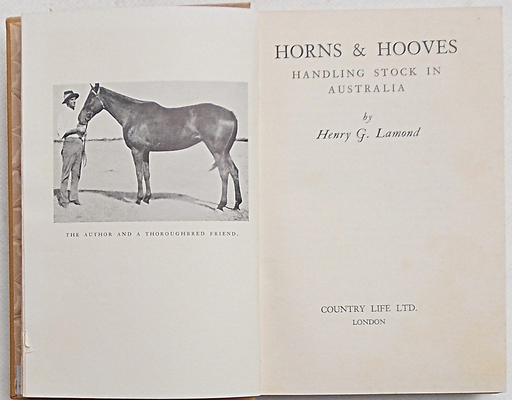 Horns & Hooves. Handling stock in Australia.