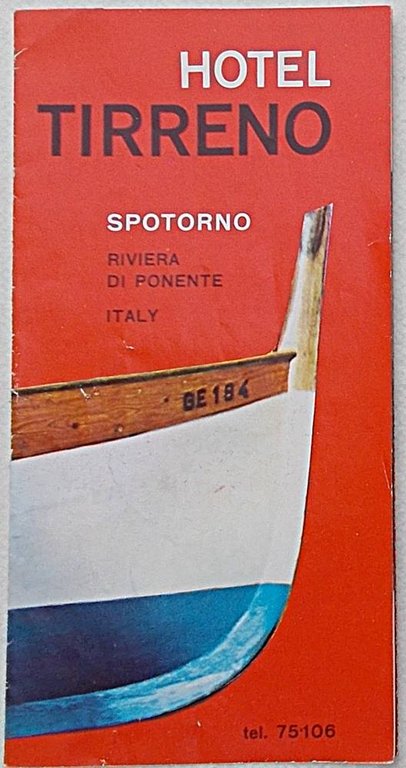 Hotel Tirreno Spotorno. Riviera di Ponente.