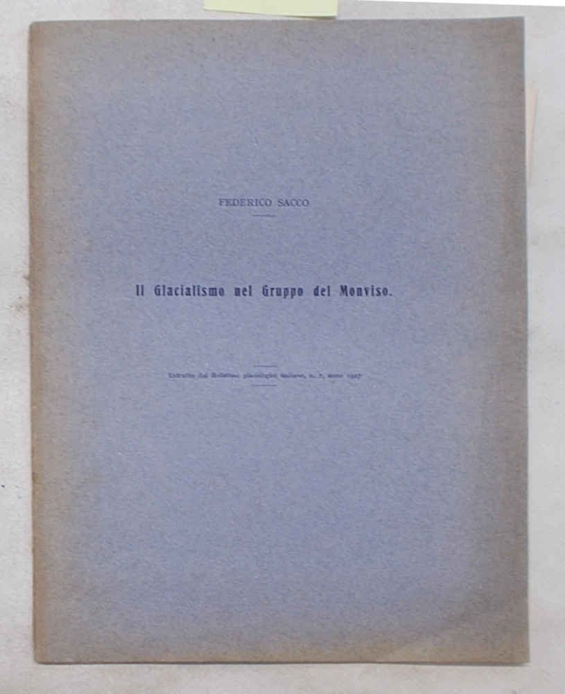 Il Glacialismo del Gruppo del Monviso.