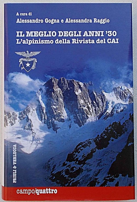 Il meglio degli anni '30. L'alpinismo della Rivista del CAI.