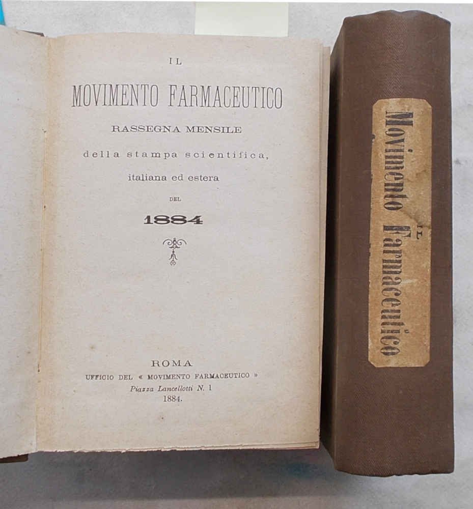 Il movimento farmaceutico. Rassegna mensile della stampa scientifica italiana ed …