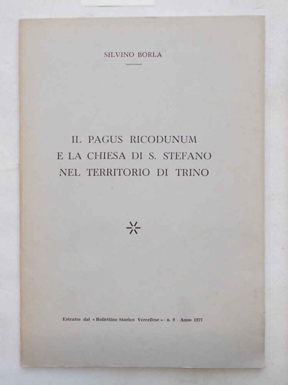 Il Pagus Ricodunum e la chiesa di S. Stefano nel …
