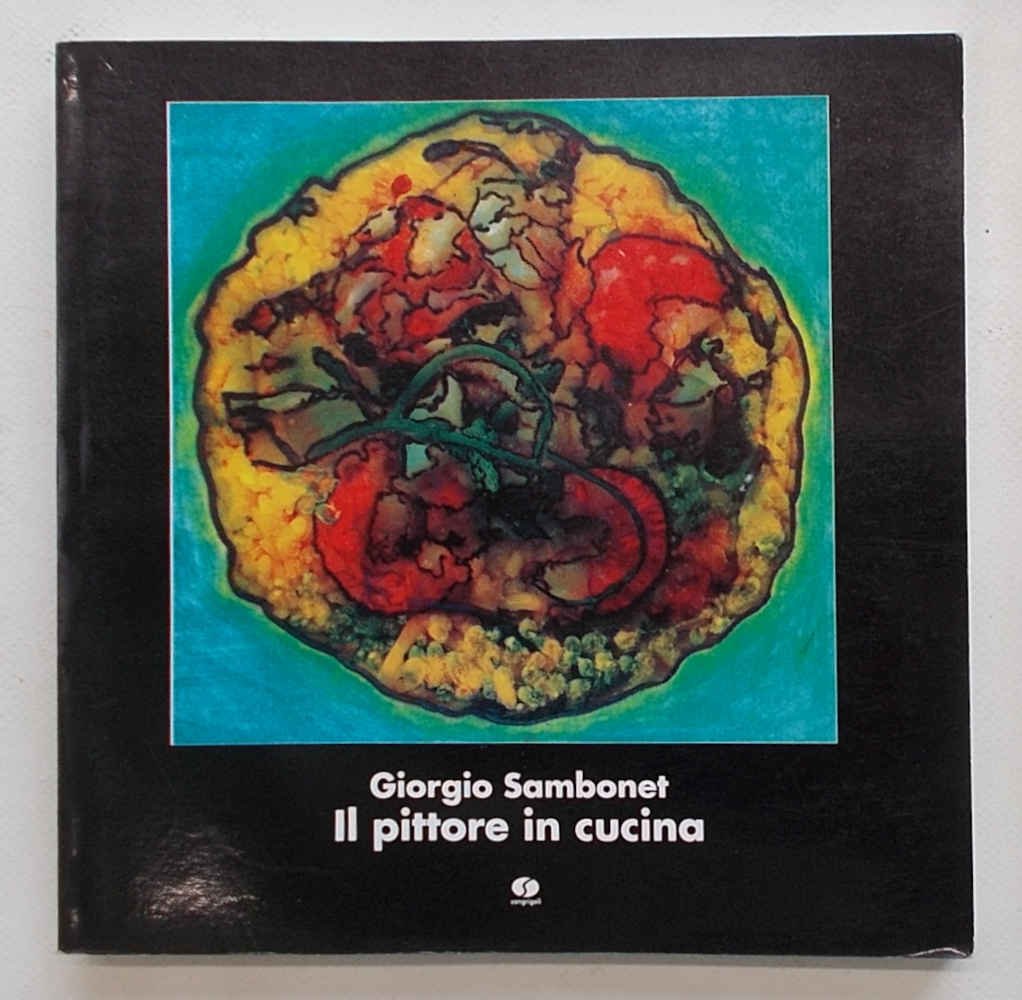 Il pittore in cucina.