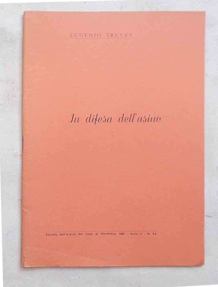In difesa dell'asino.