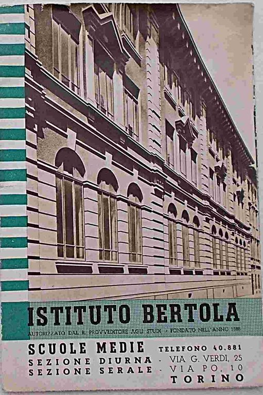 Istituto Bertola. Scuole medie.