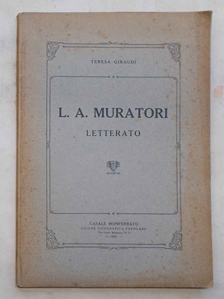 L.A. Muratori letterato.