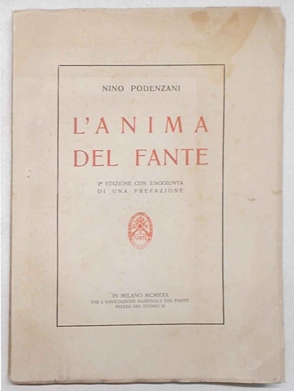 L'anima del fante.