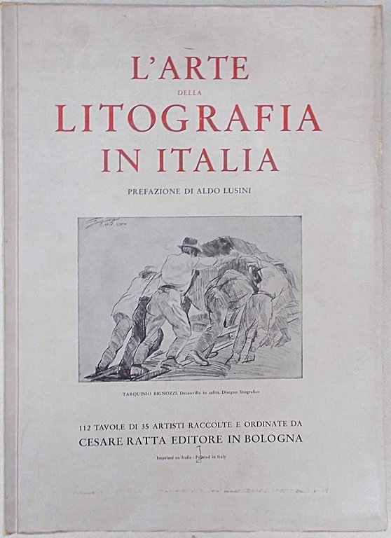 L'arte della litografia in Italia.