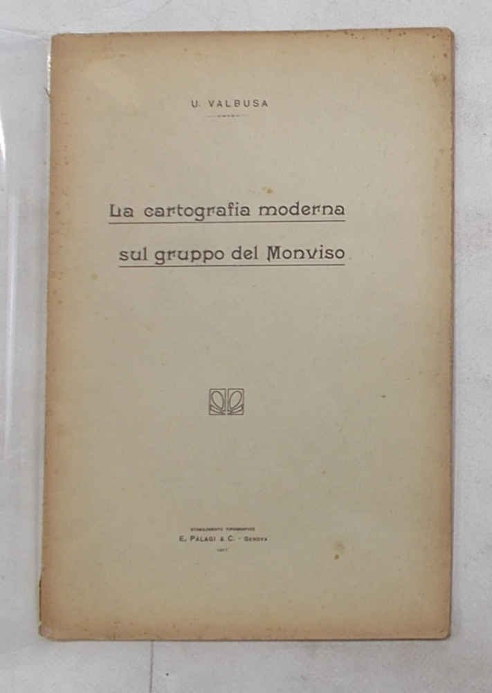 La cartografia moderna sul gruppo del Monviso.